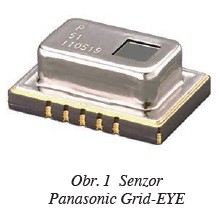 Obr. 1 Senzor Panasonic Grid-EYE
